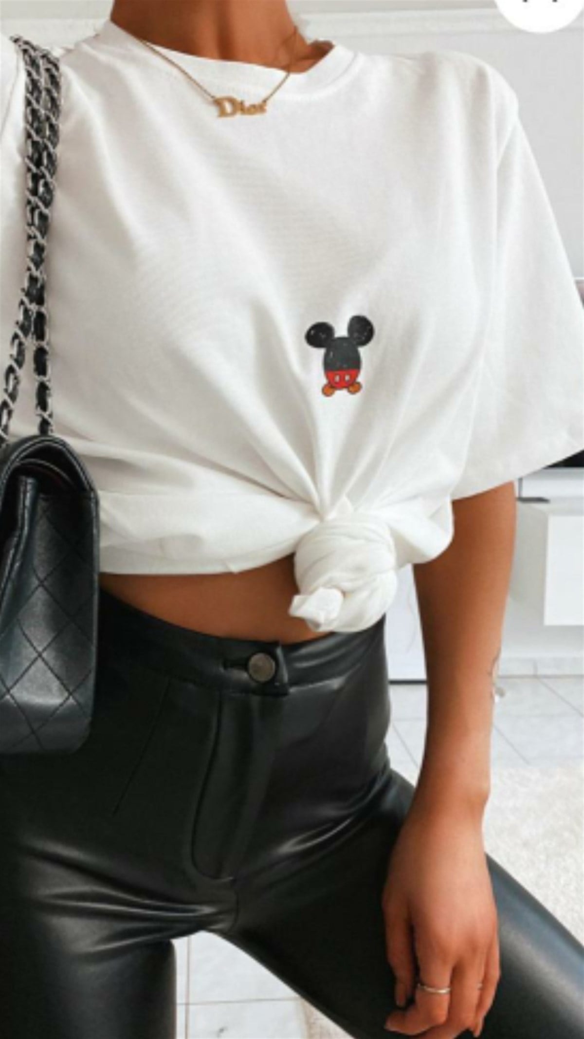 Mickey Baskı Tshirt