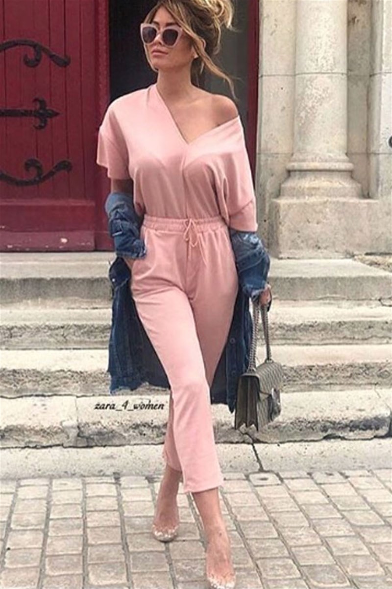 Midi Pantalon Bluz Takım