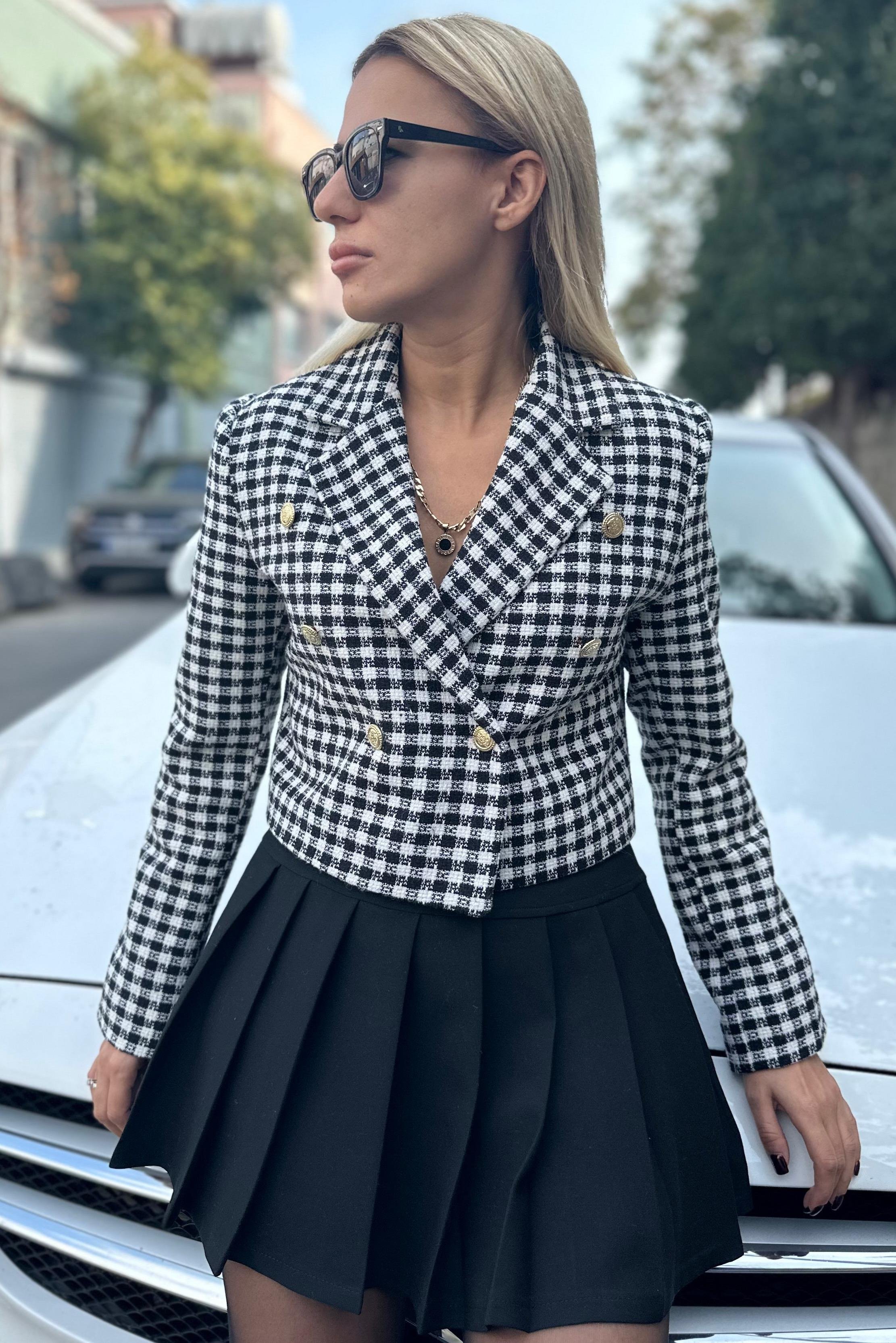 Mini Kazayağı CeketMONT/CEKET