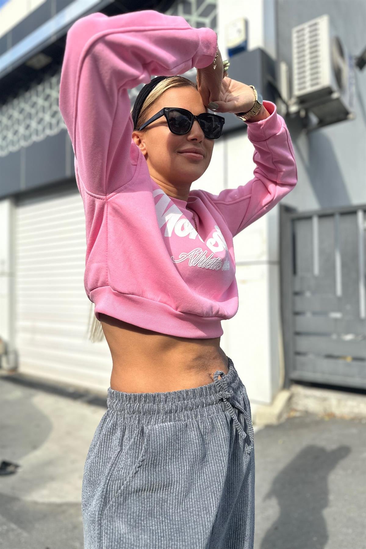 Montecarlo Mini Pembe SweatshirtSWEATSHİRT
