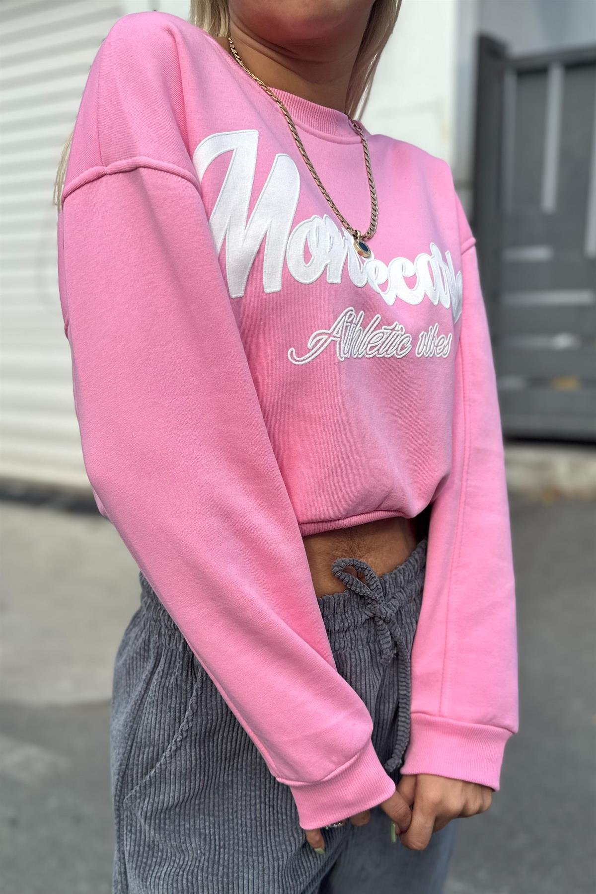 Montecarlo Mini Pembe SweatshirtSWEATSHİRT