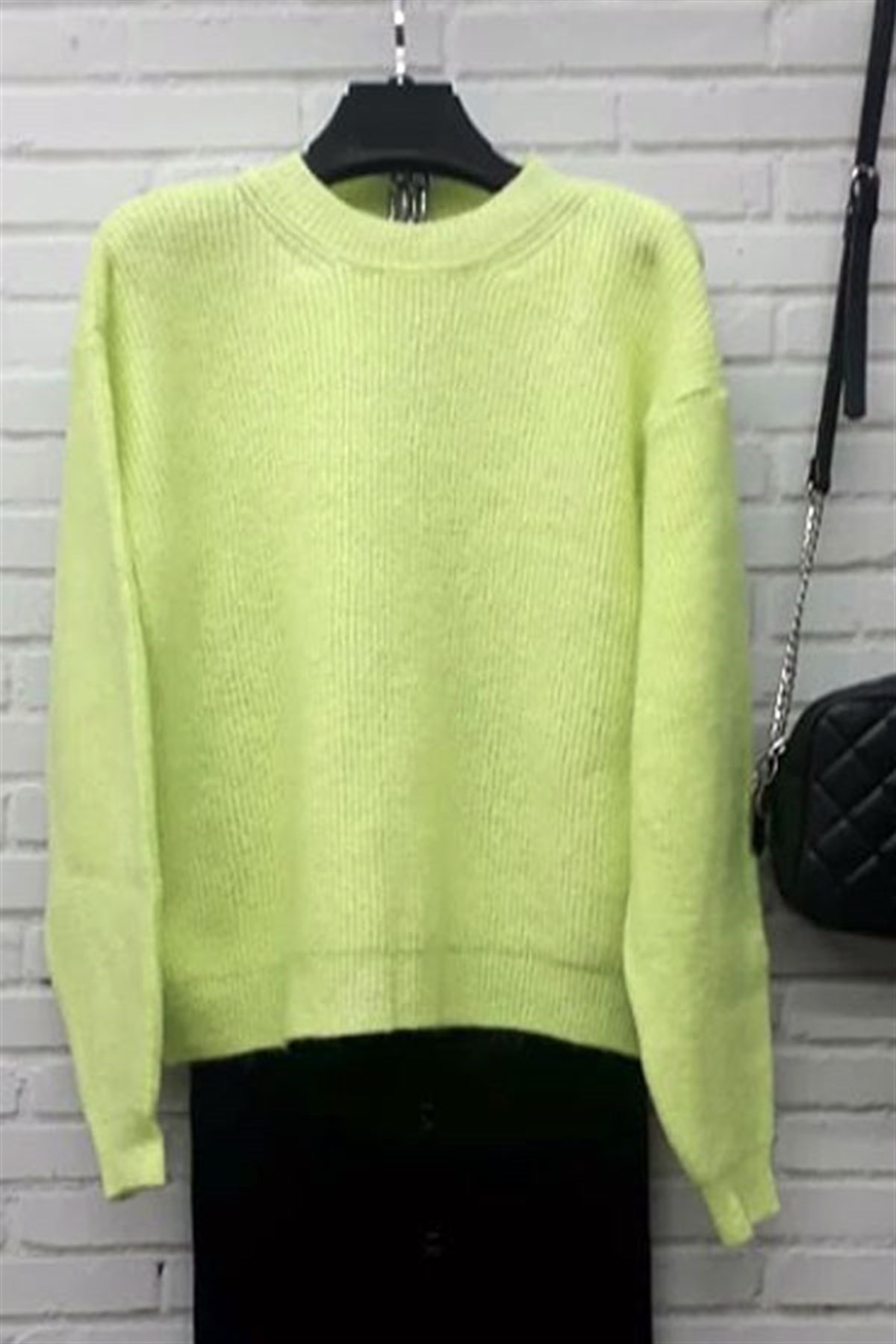Neon Renkli Basic Kazak
