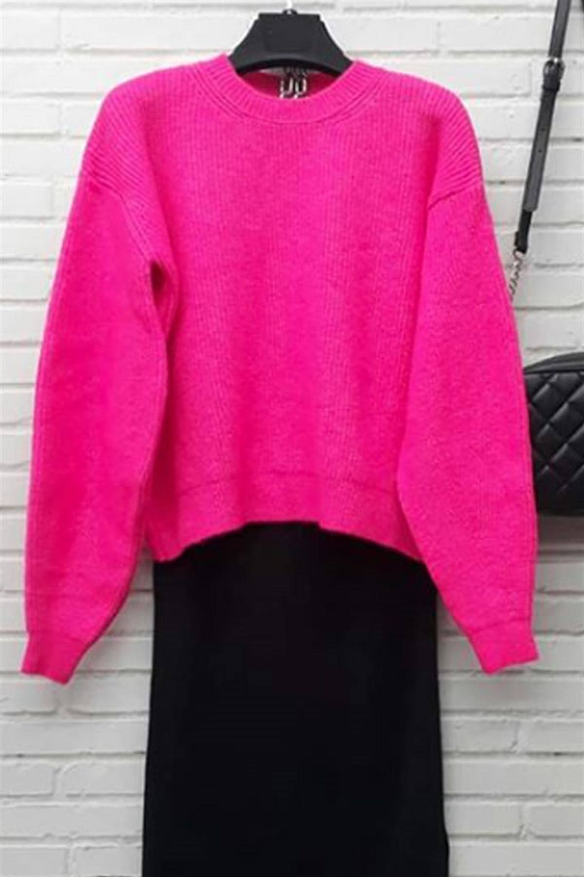 Neon Renkli Basic Kazak