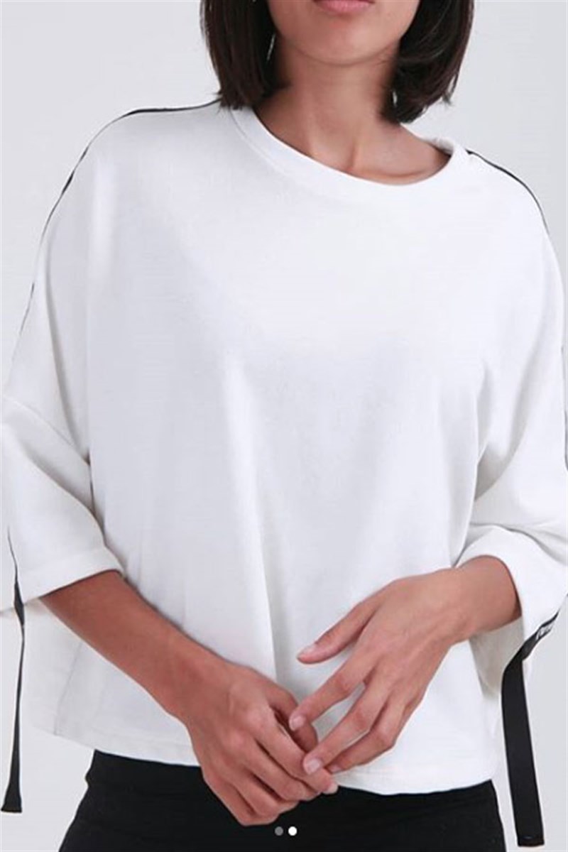 Original Yazı Şeritli Sweatshirt
