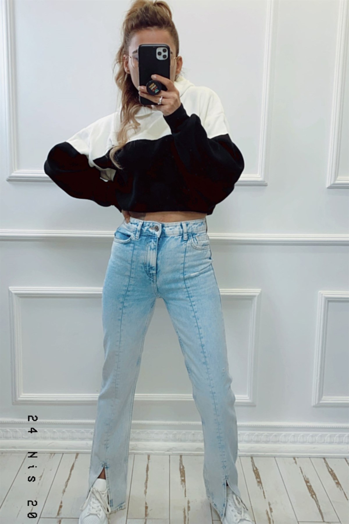 Orjinal Marka Yırtmaçlı Yıkamalı JeanJEAN