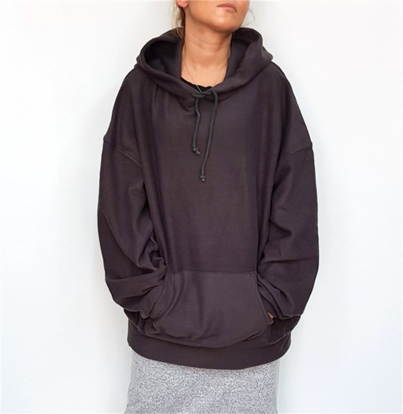 Oversize Kapşonlu Sweatshirt