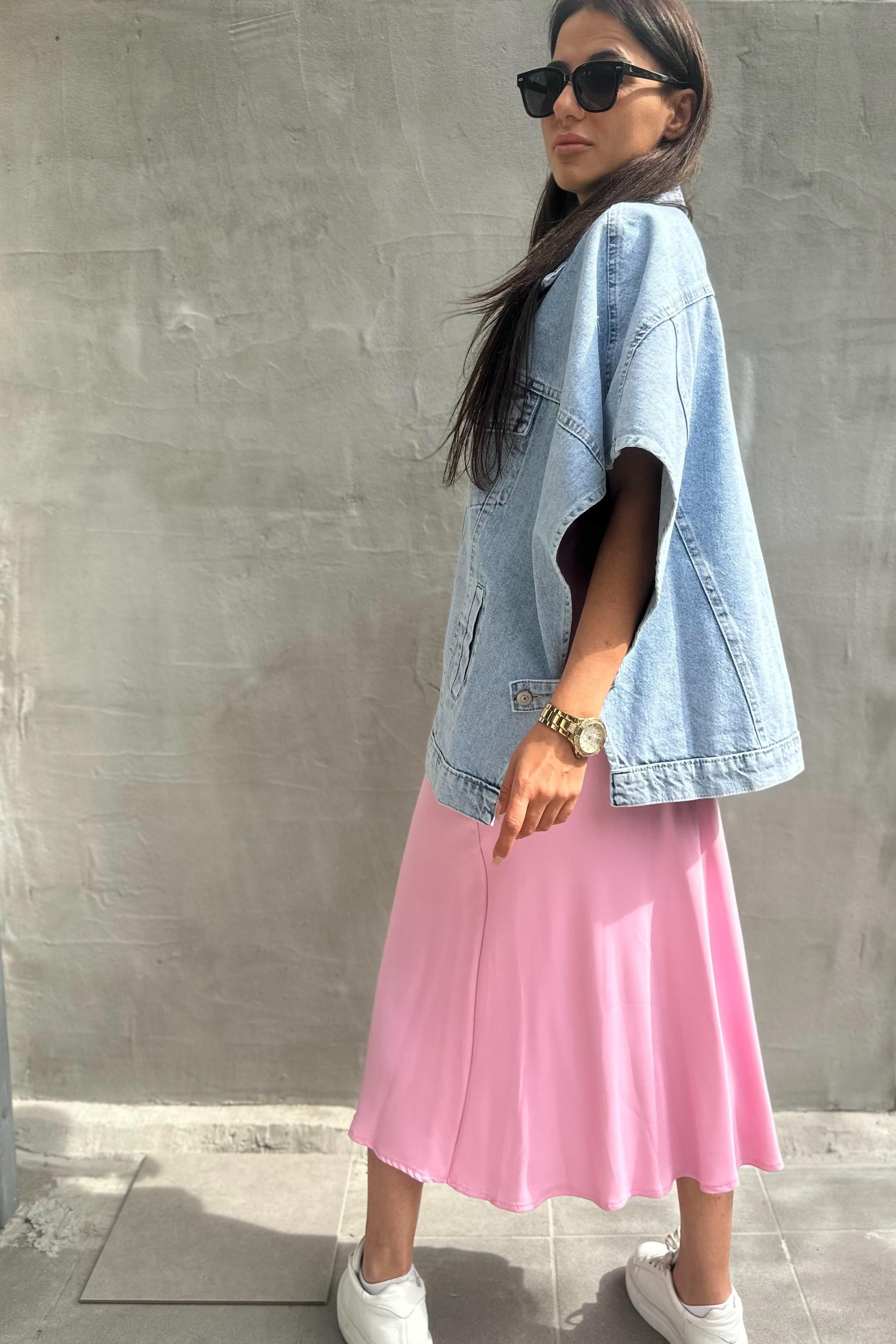 Oversize Panço Denim YelekMONT/CEKET