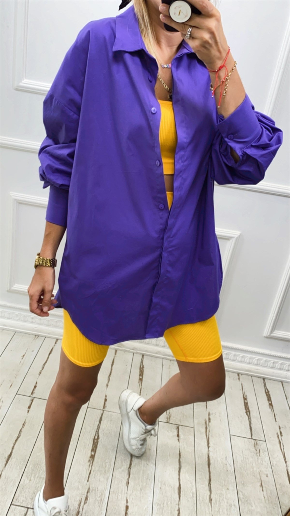 Oversize Poplin Gömlek