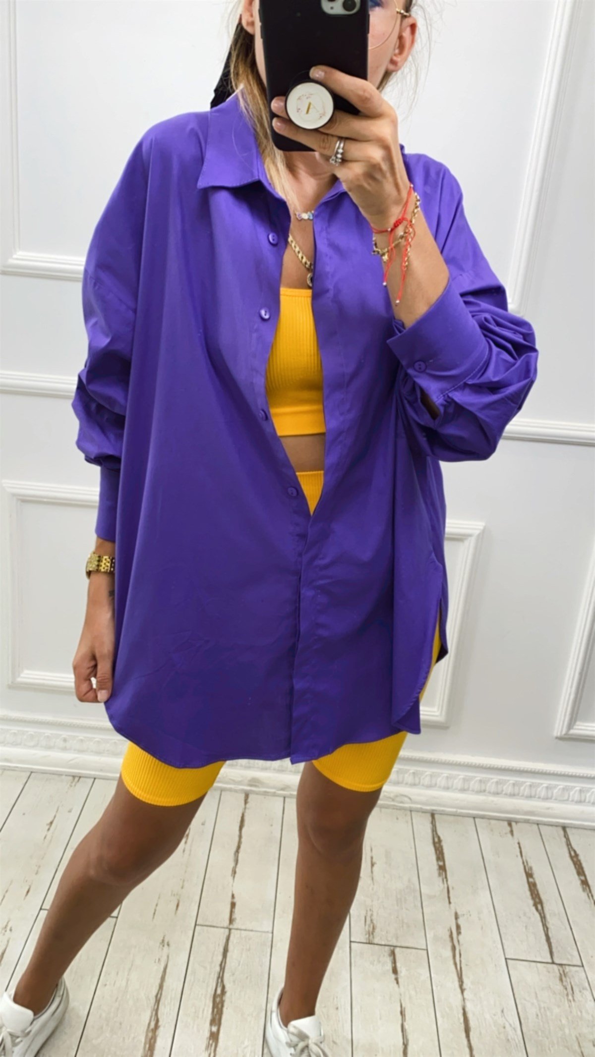 Oversize Poplin Gömlek