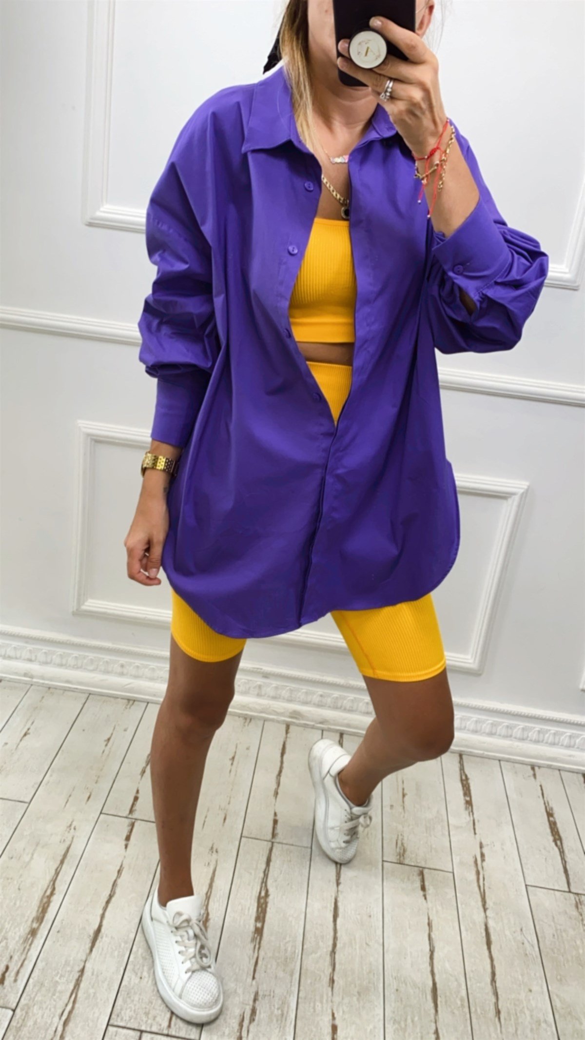 Oversize Poplin Gömlek