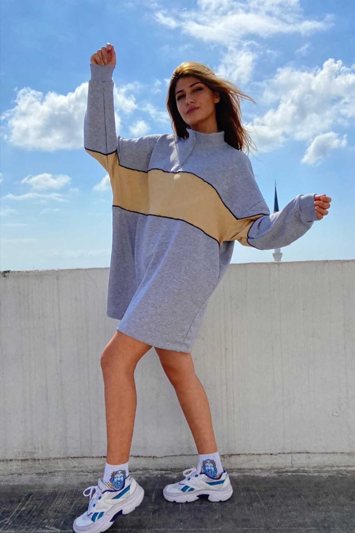 Oversize Tunik Sweat