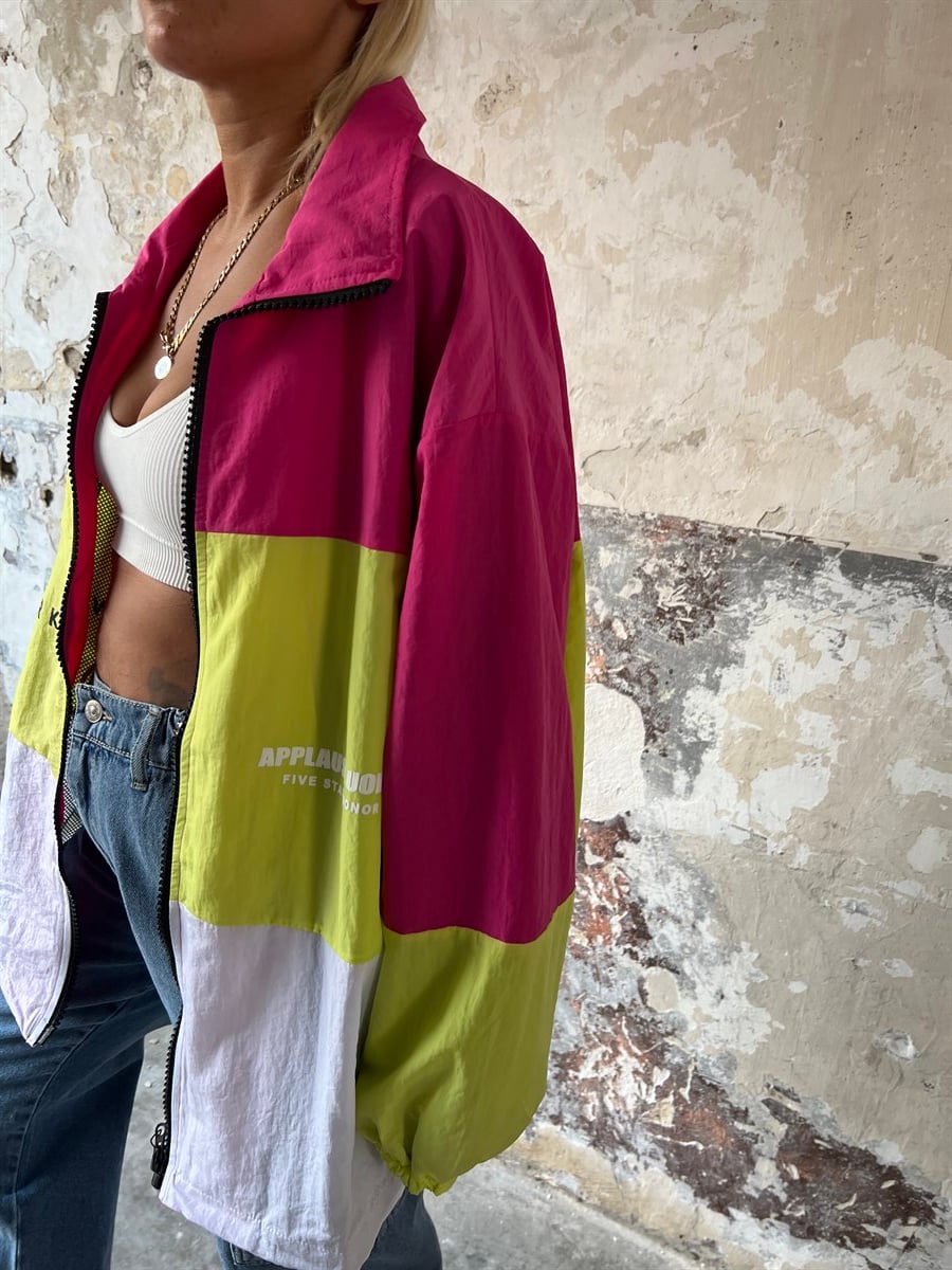 Paraşüt Kumaş Oversize YağmurlukMONT/CEKET