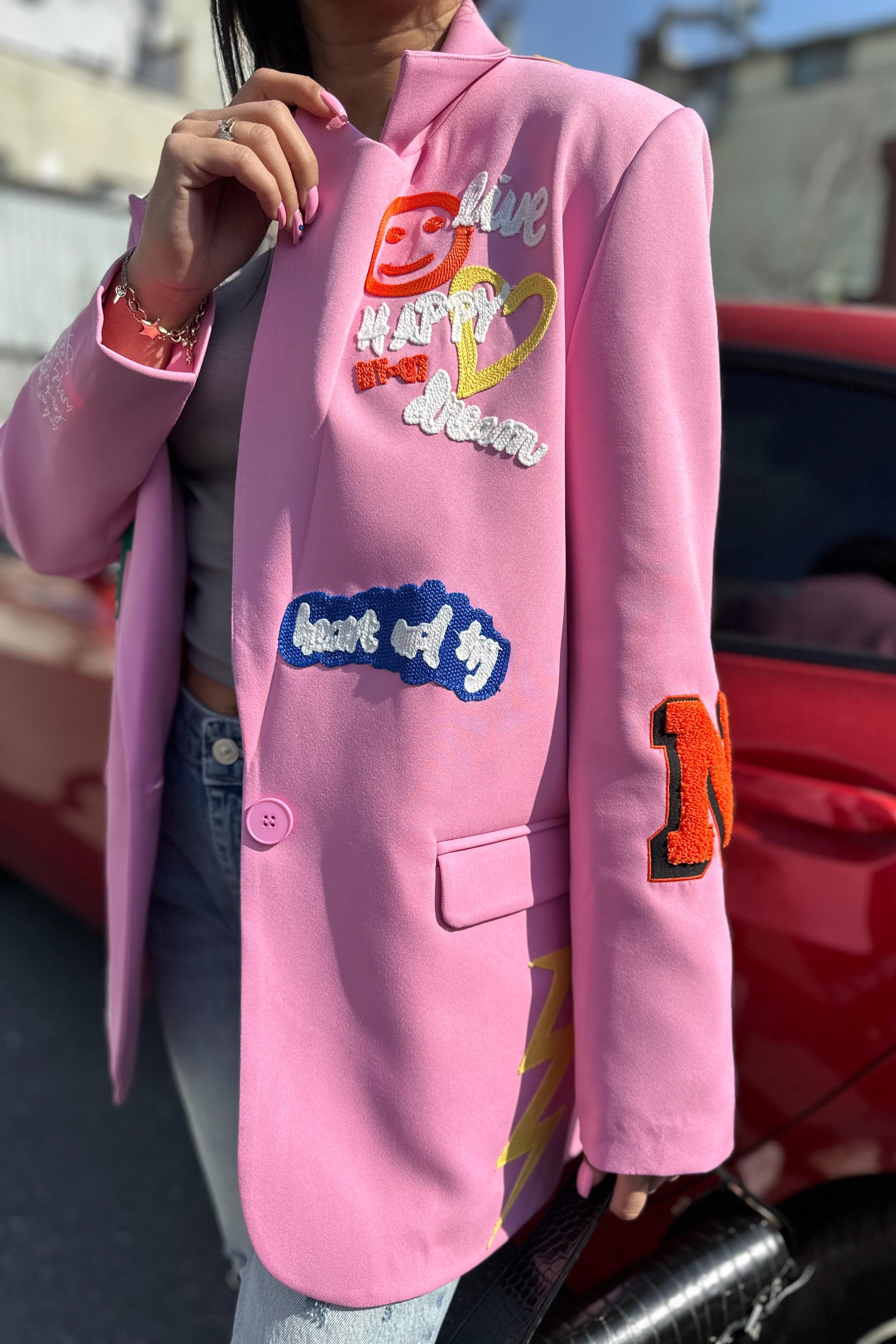 Patchli Pembe CeketYENİ GELENLER