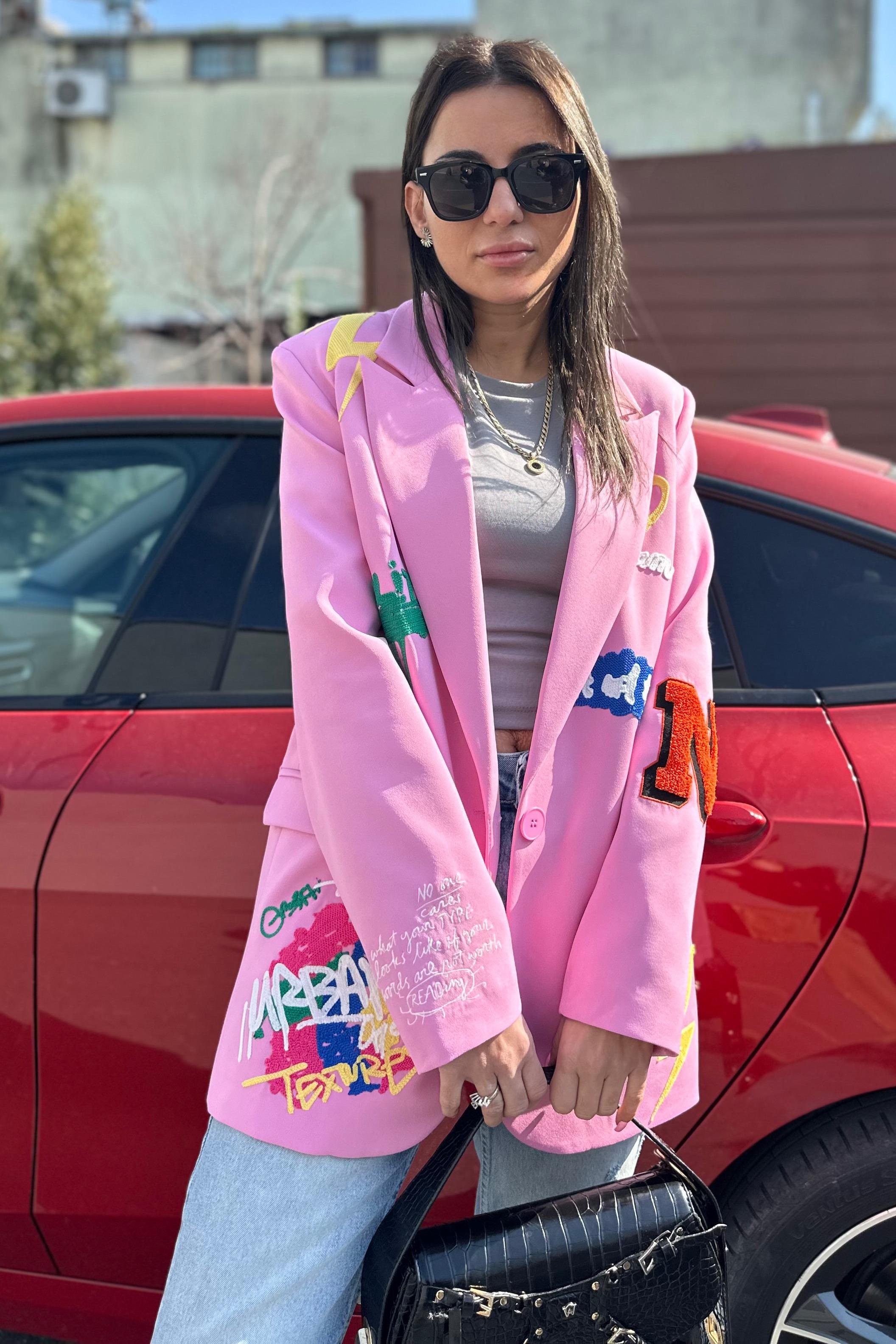 Patchli Pembe CeketYENİ GELENLER