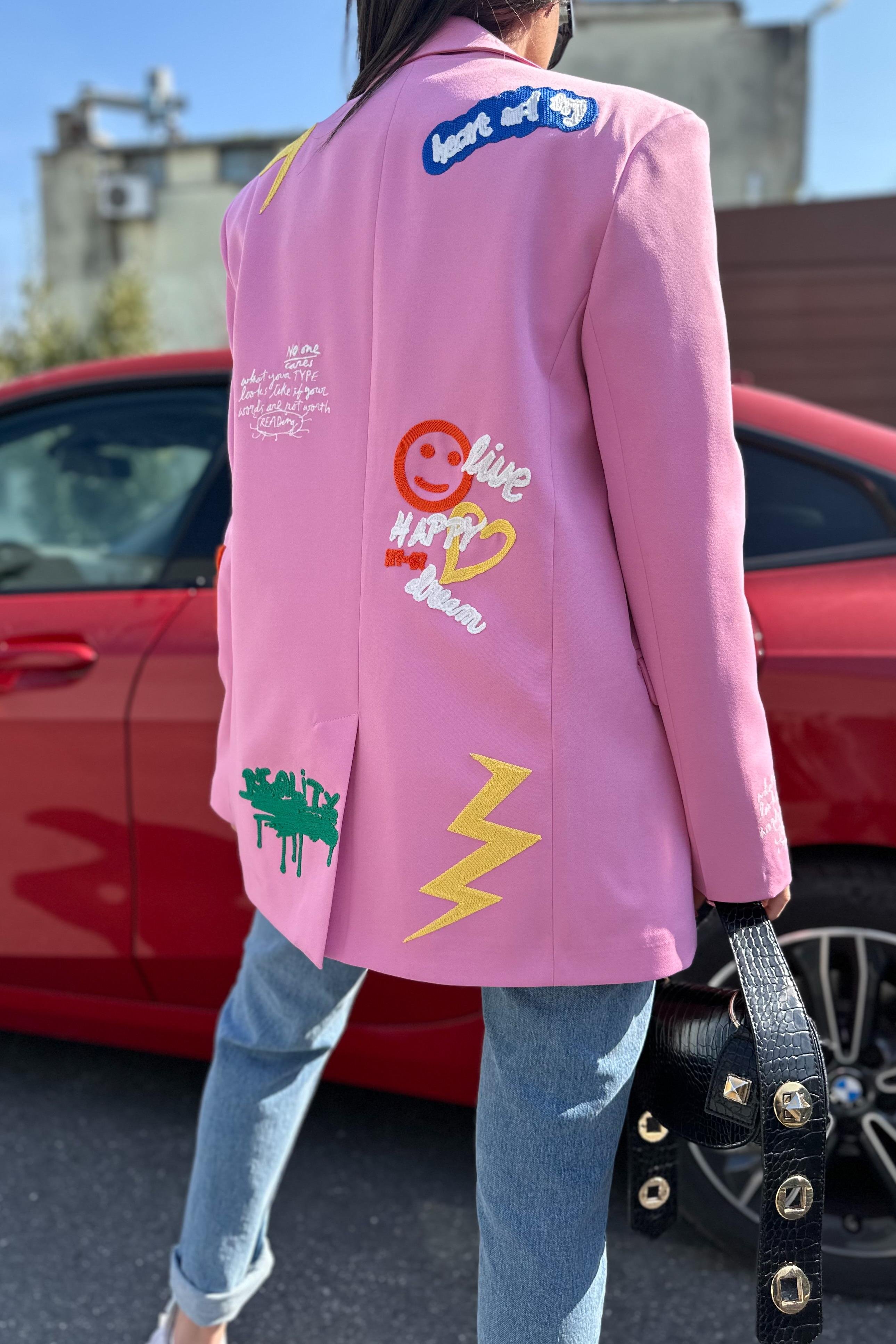 Patchli Pembe CeketYENİ GELENLER