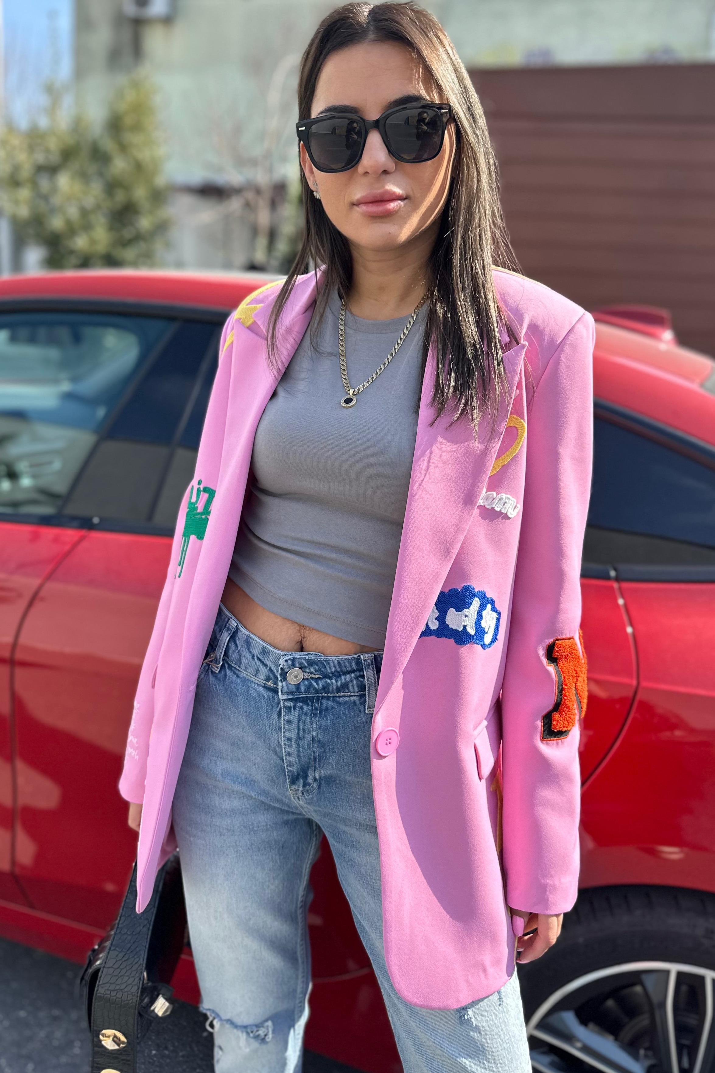 Patchli Pembe CeketYENİ GELENLER