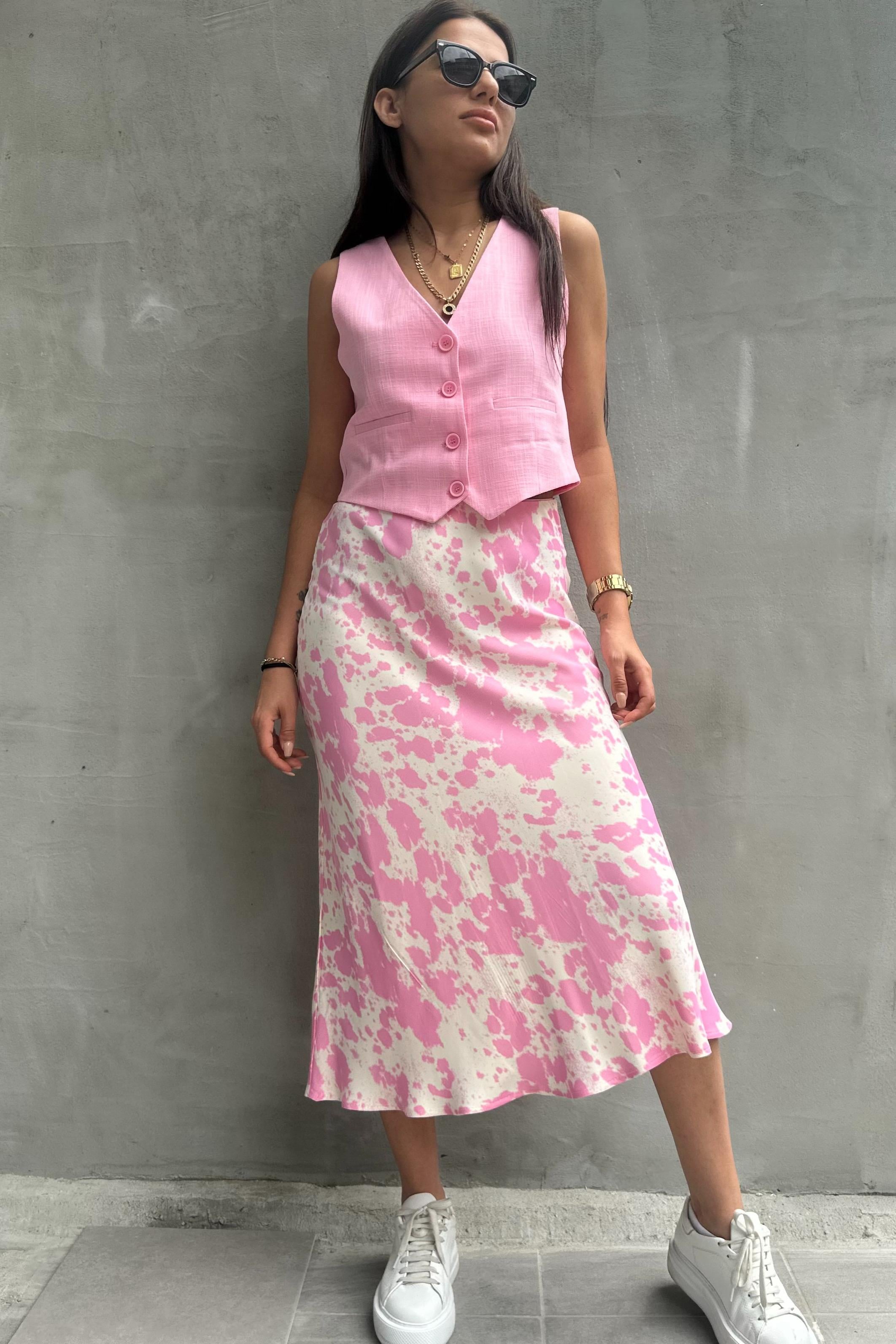 Pembe Batik Saten EtekETEK