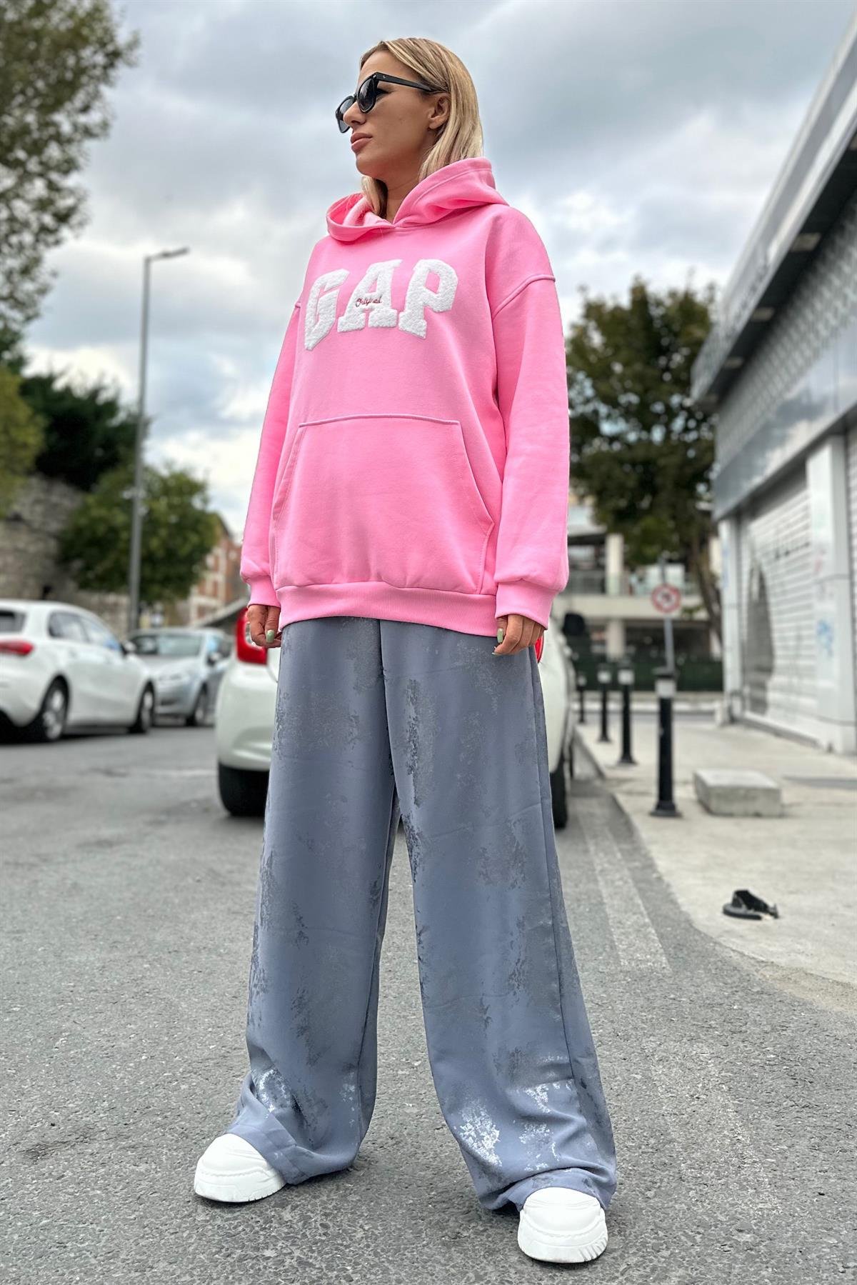 Pembe Original Logolu SweatshirtSWEATSHİRT