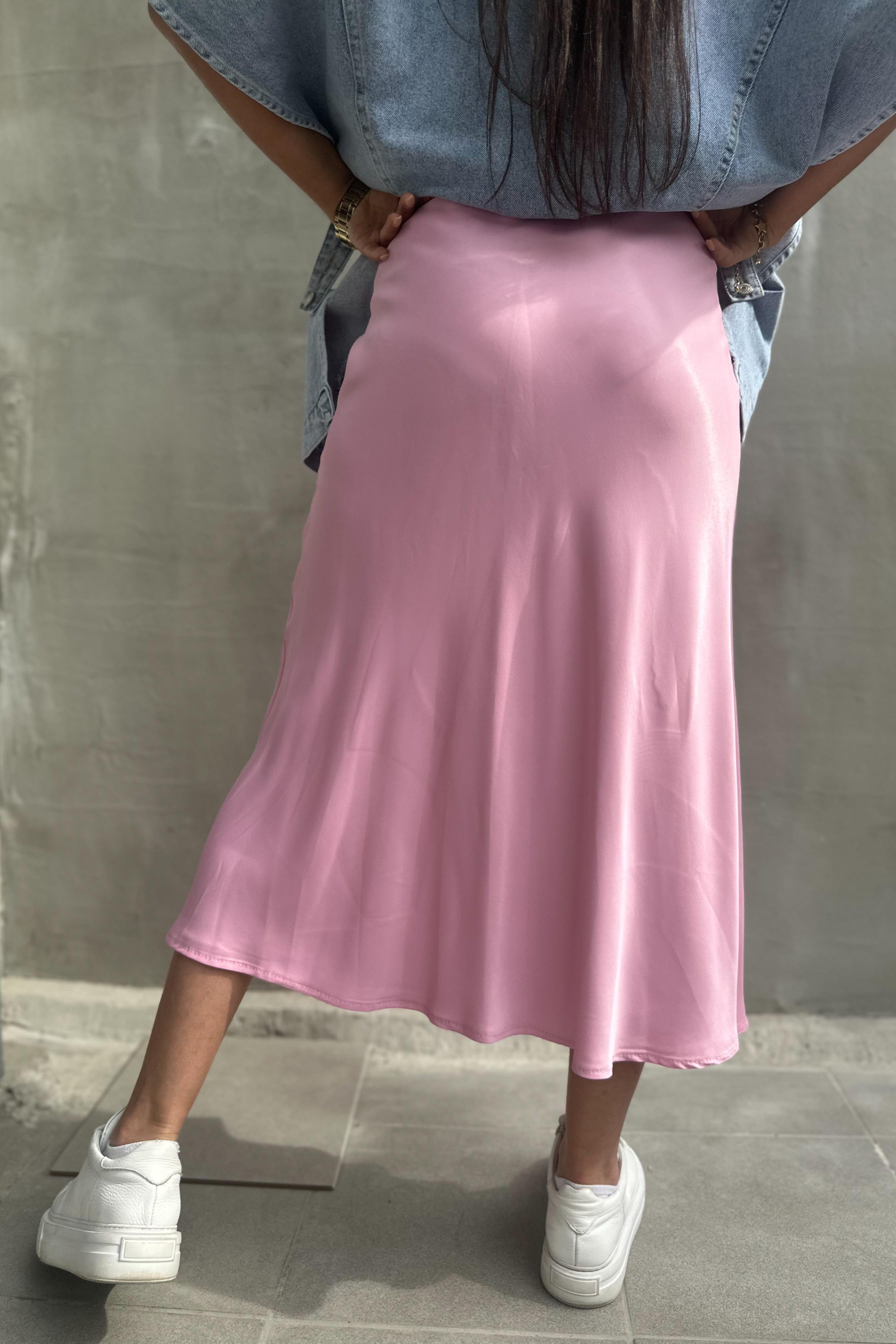 Pembe Saten Çan EtekETEK