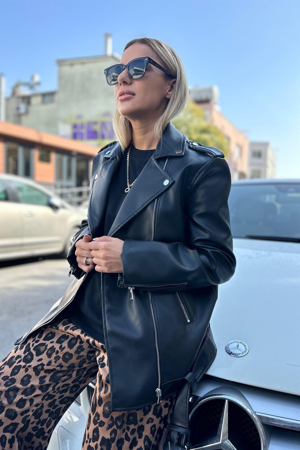 Premium Oversize Biker CeketMONT/CEKET