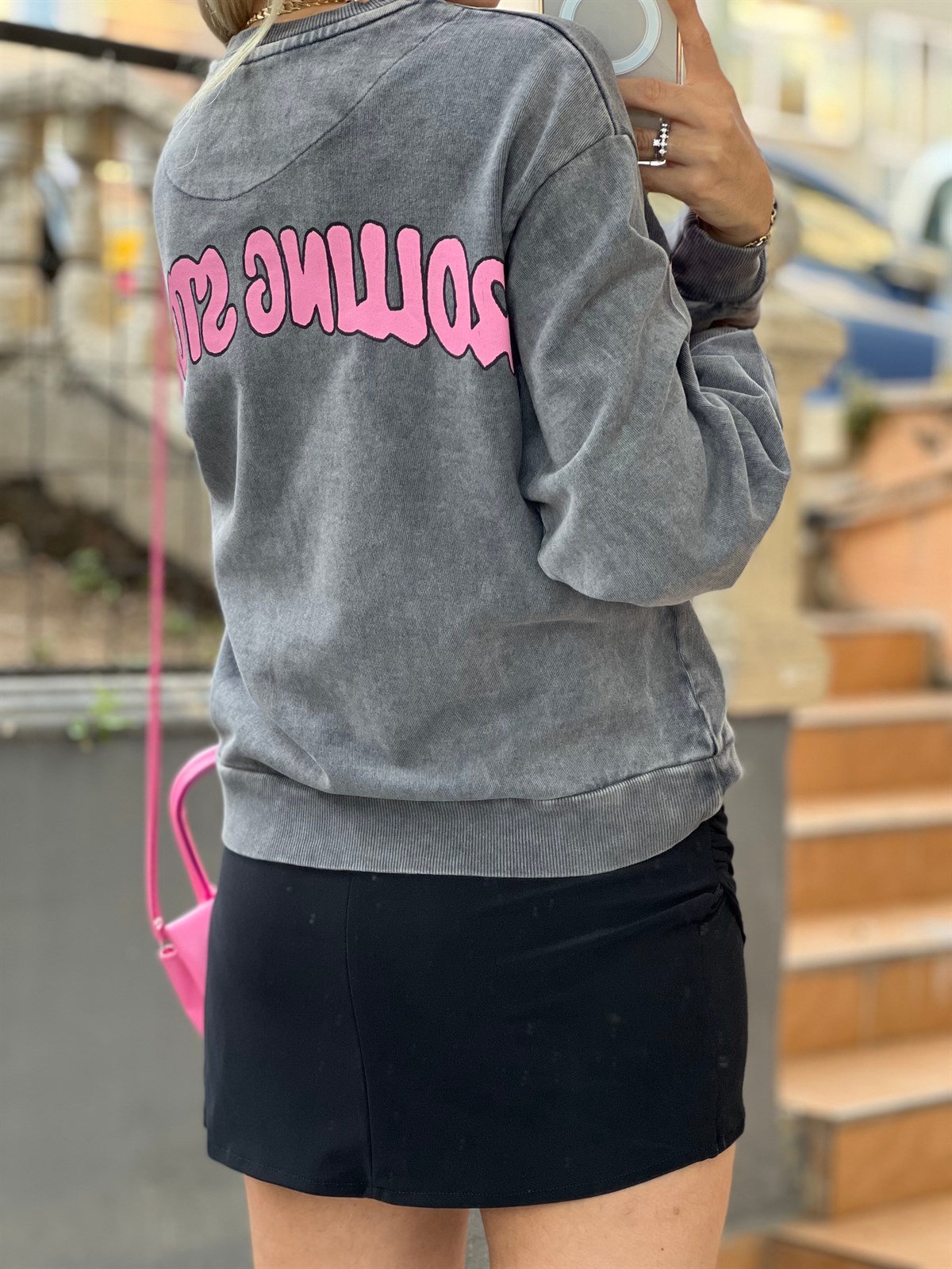 R.S Antrasit Sweatshirt SWEATSHİRT