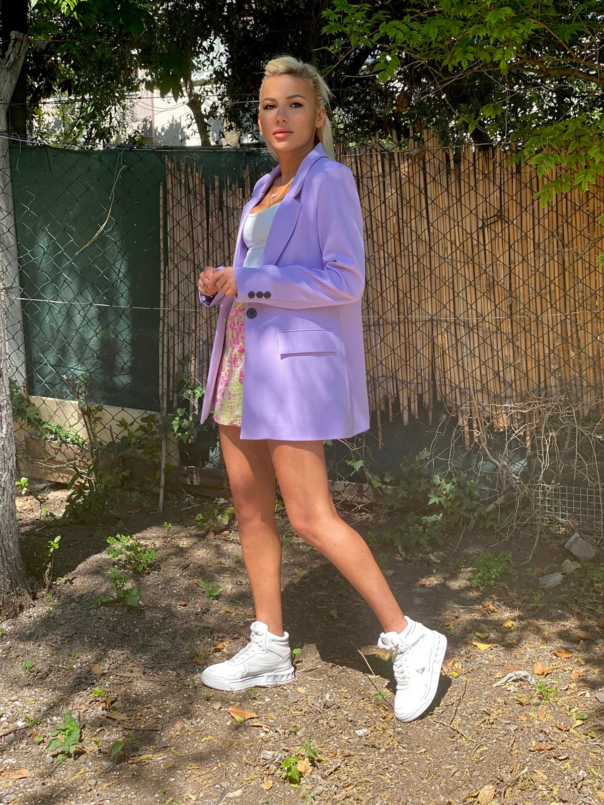 Regular Fit Lila CeketMONT/CEKET