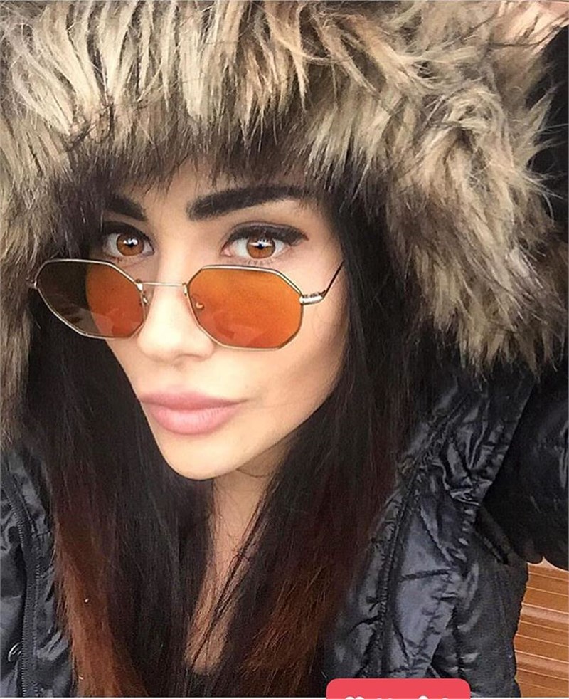 Renkli Cam Güneş Gözlükleri