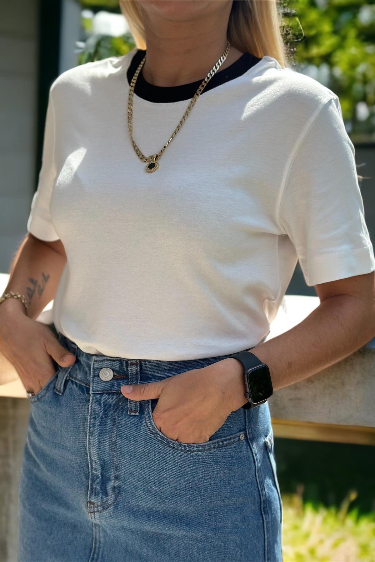 Ribanalı Orjinal Marka TshirtTSHİRT