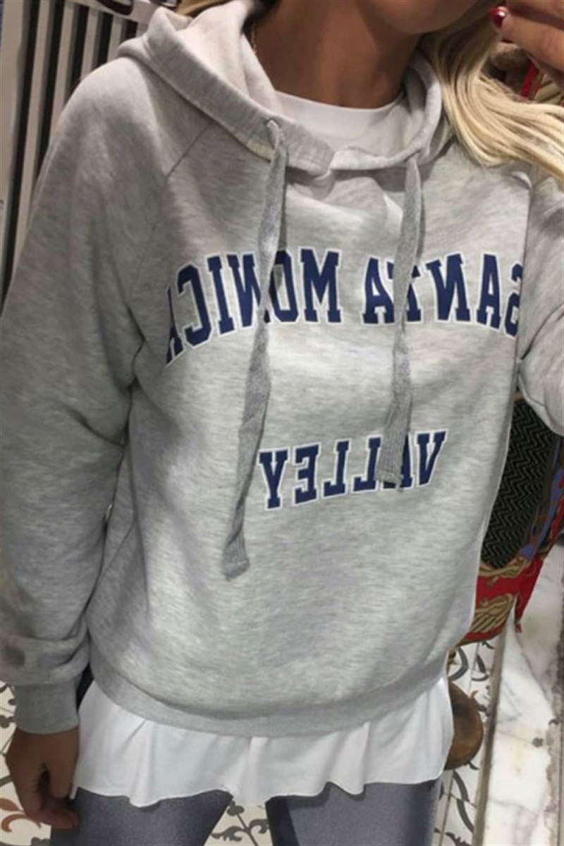 Santa Monica Kapşonlu Sweatshirt