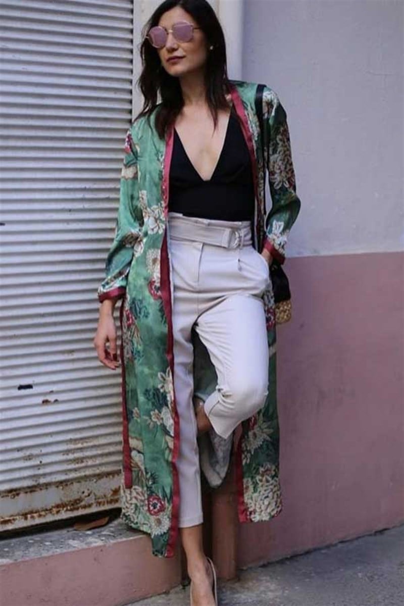 Saten Kimono
