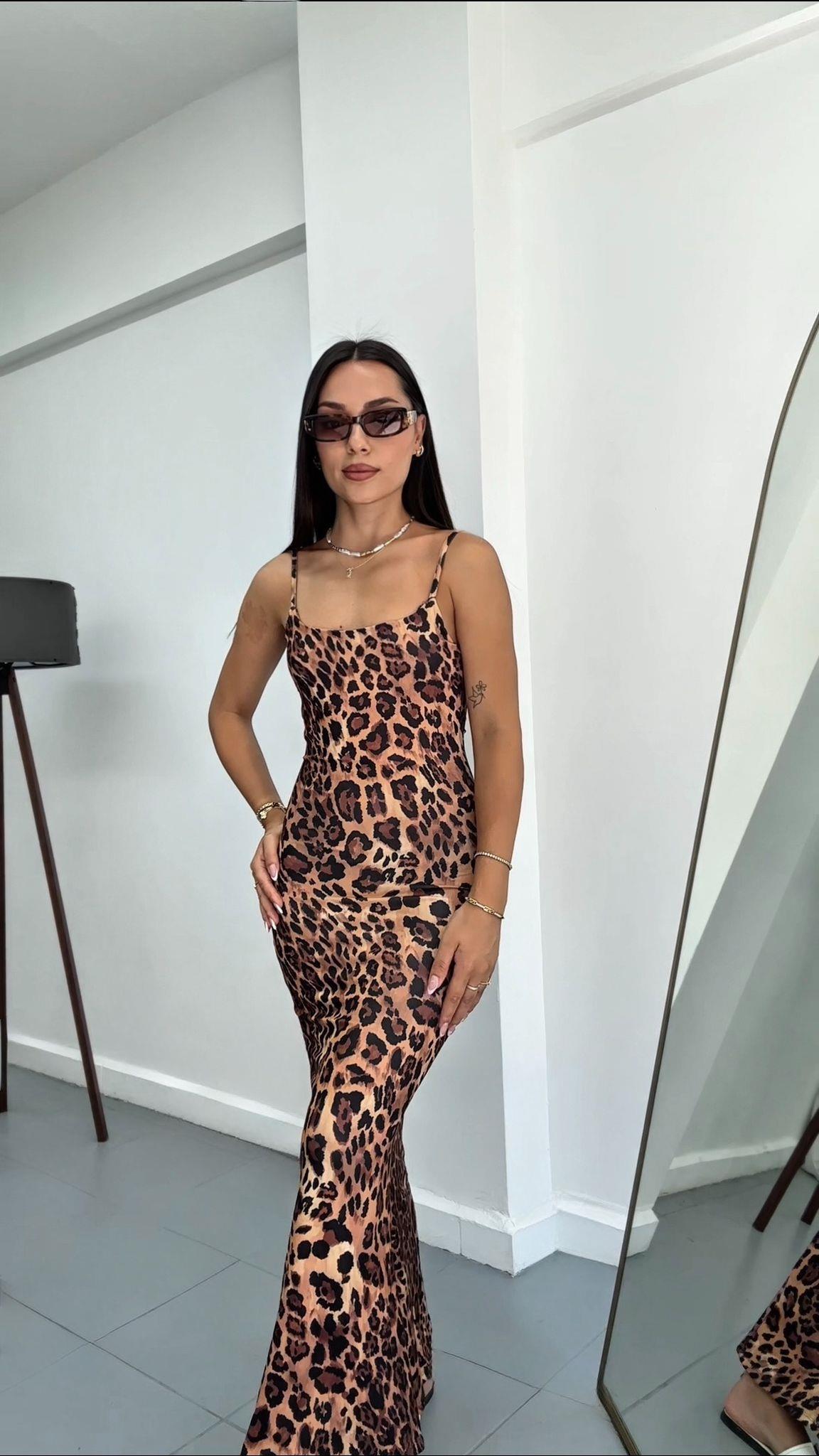 Sendy Leopar ElbiseElbise