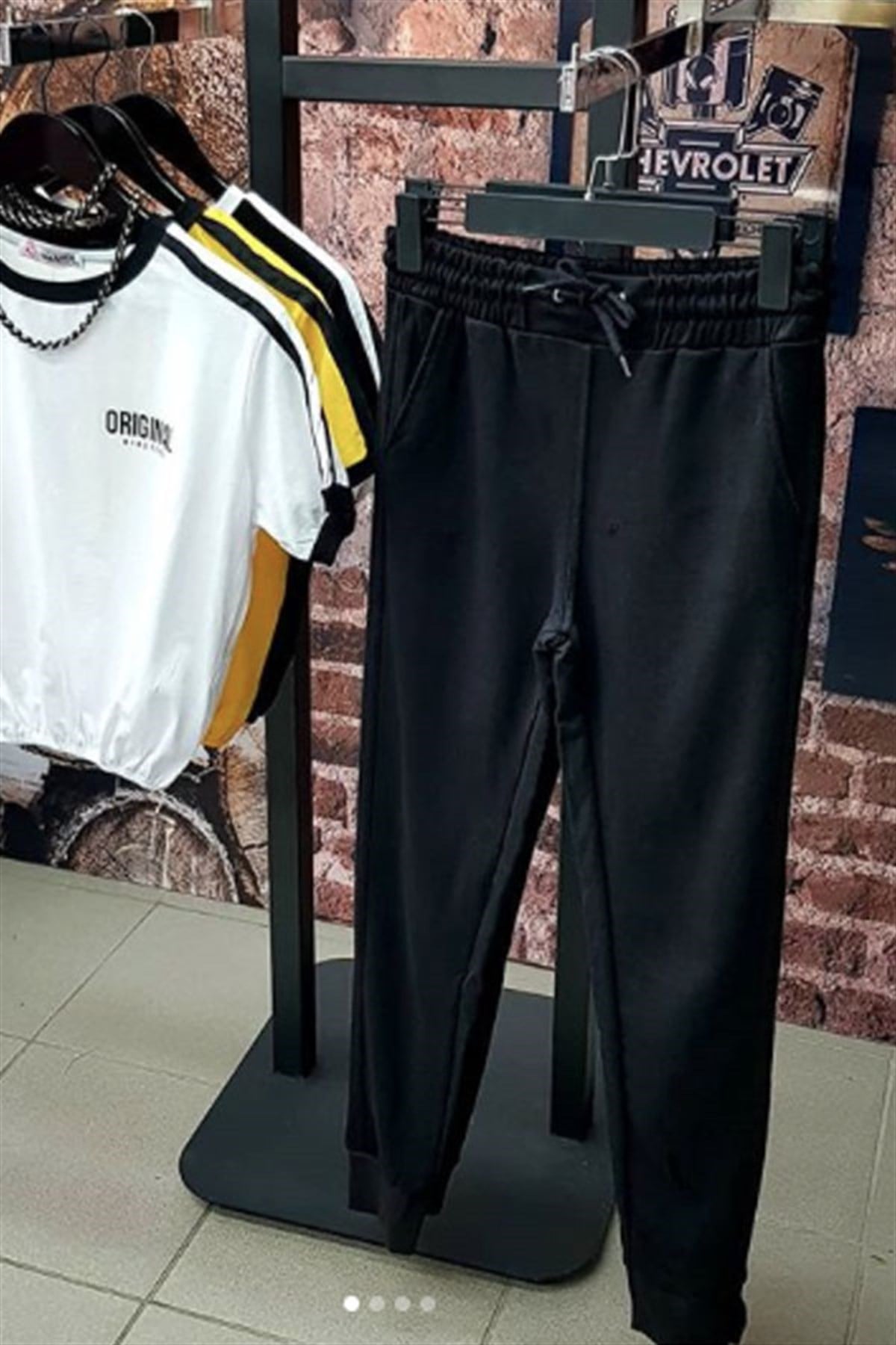 Siyah Jogger Eşofman Altı