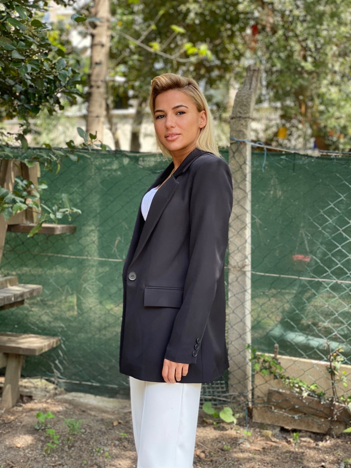 Siyah Regular Fit CeketMONT/CEKET