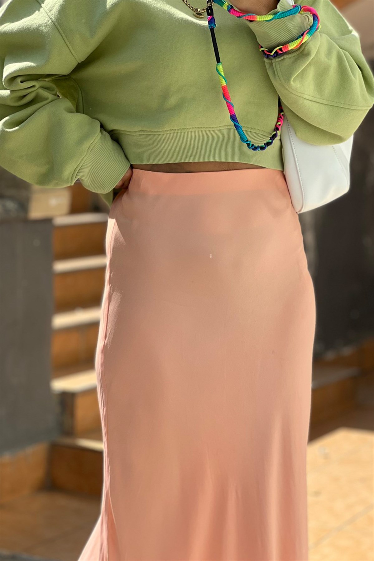 Somon Saten Midi EtekETEK