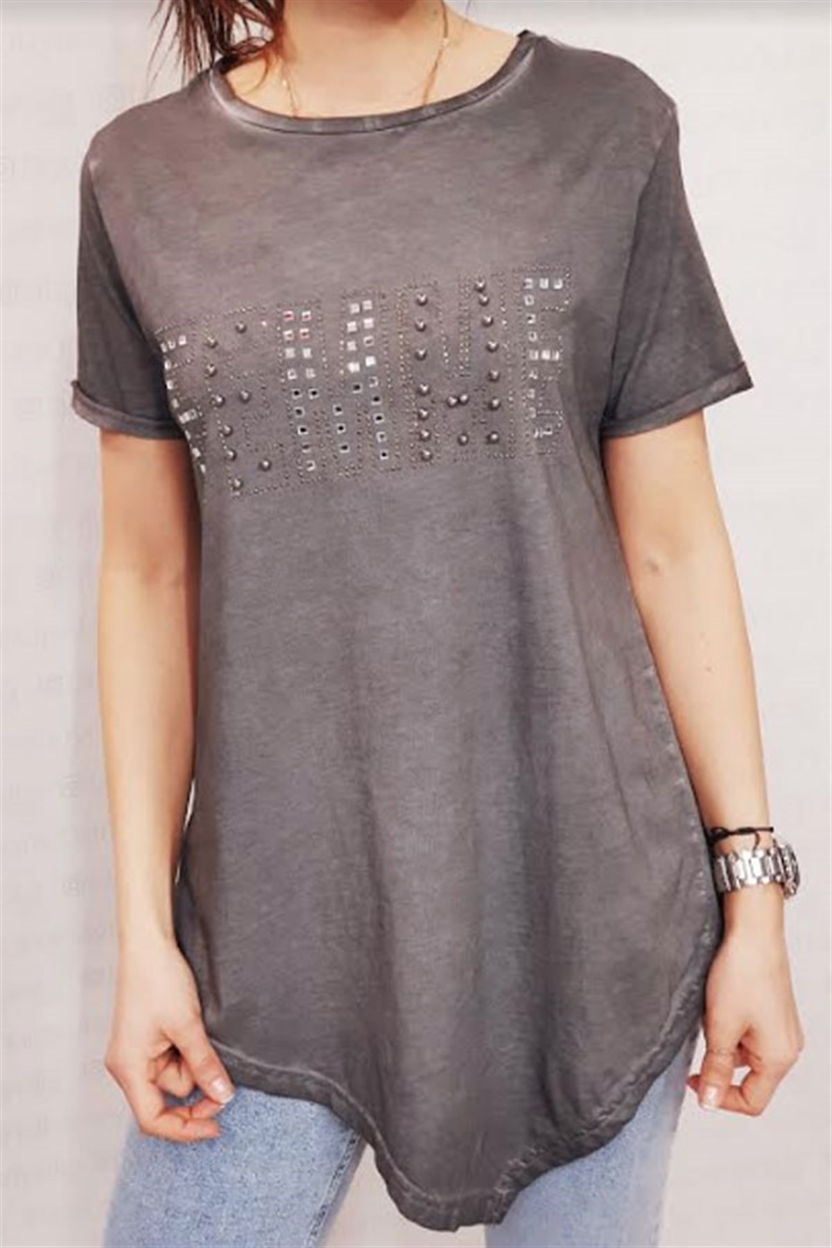 Taşlı Femme Tshirt