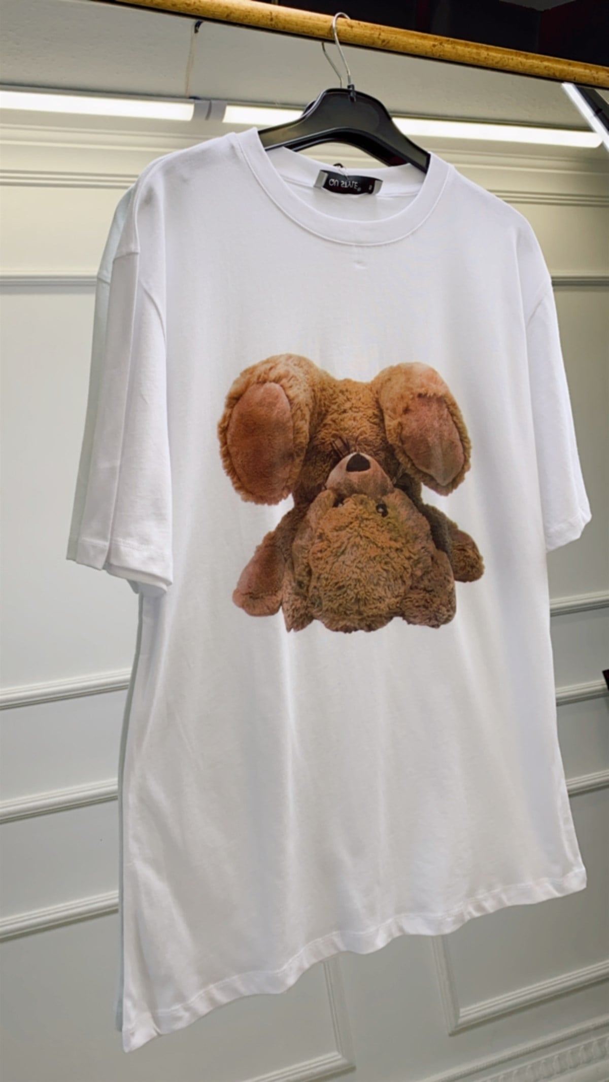 Ters Ayıcıklı Salaş Tshirt