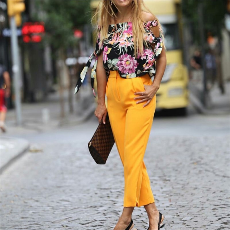 Turuncu Havuç Pantalon