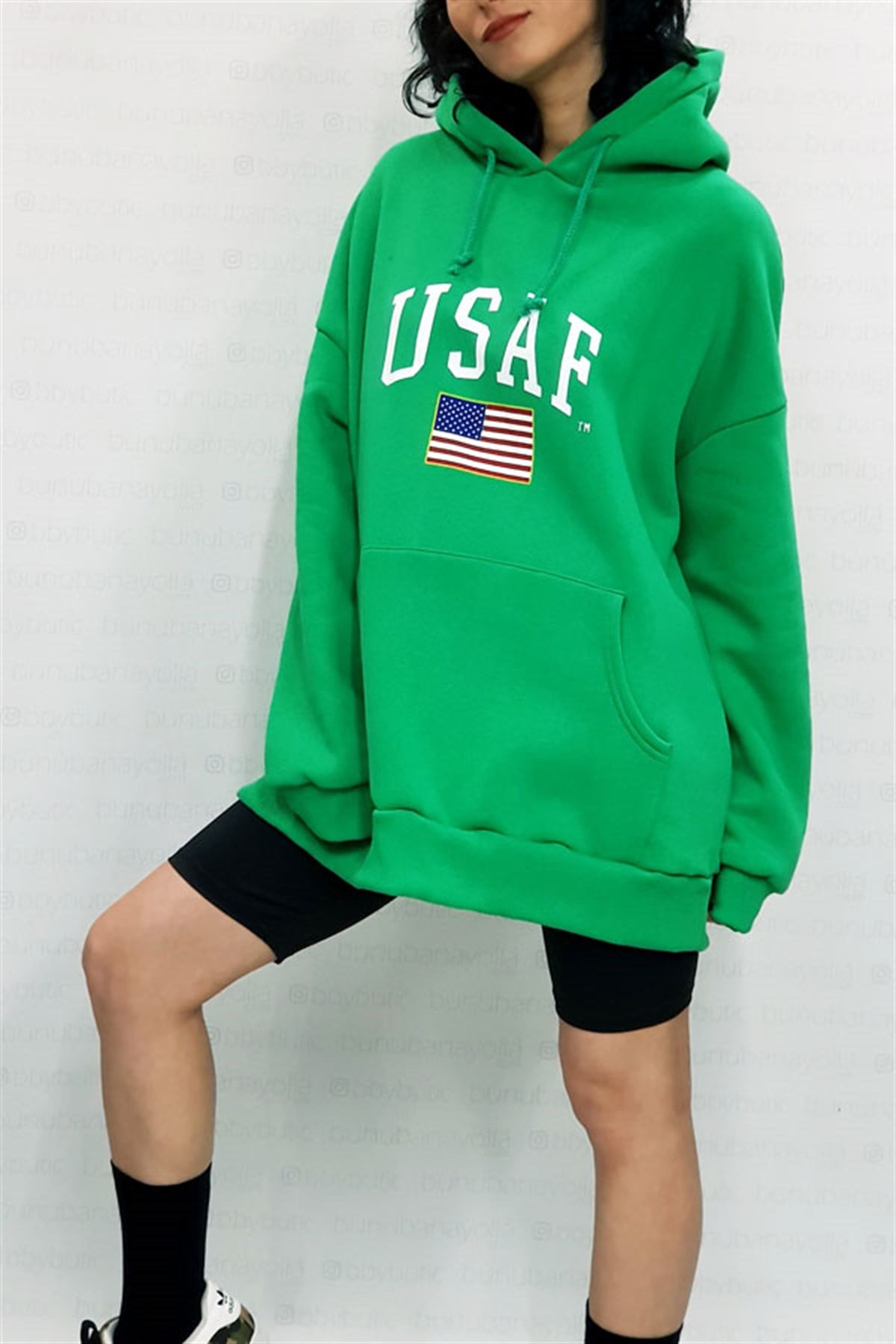 USAF Yeşil Sweatshirt