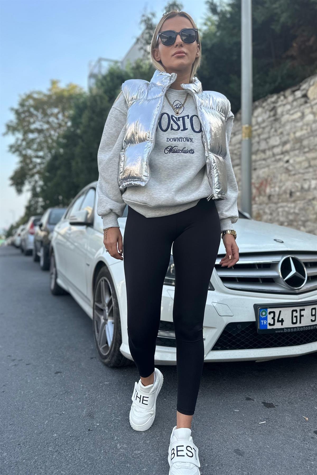 Varaklı Mini YelekMONT/CEKET