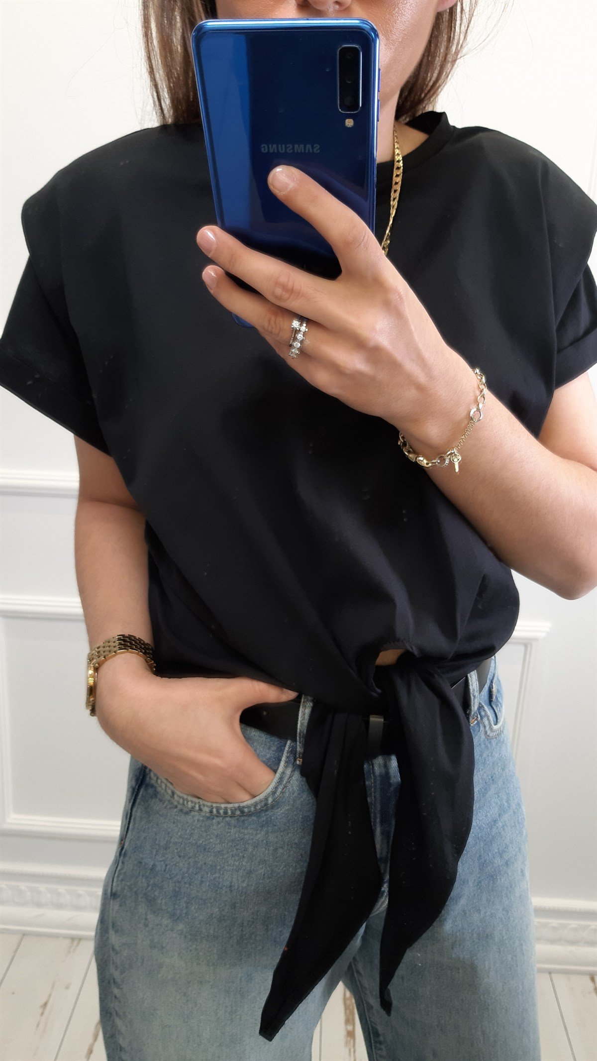 Vatkalı Basıc Tshirt