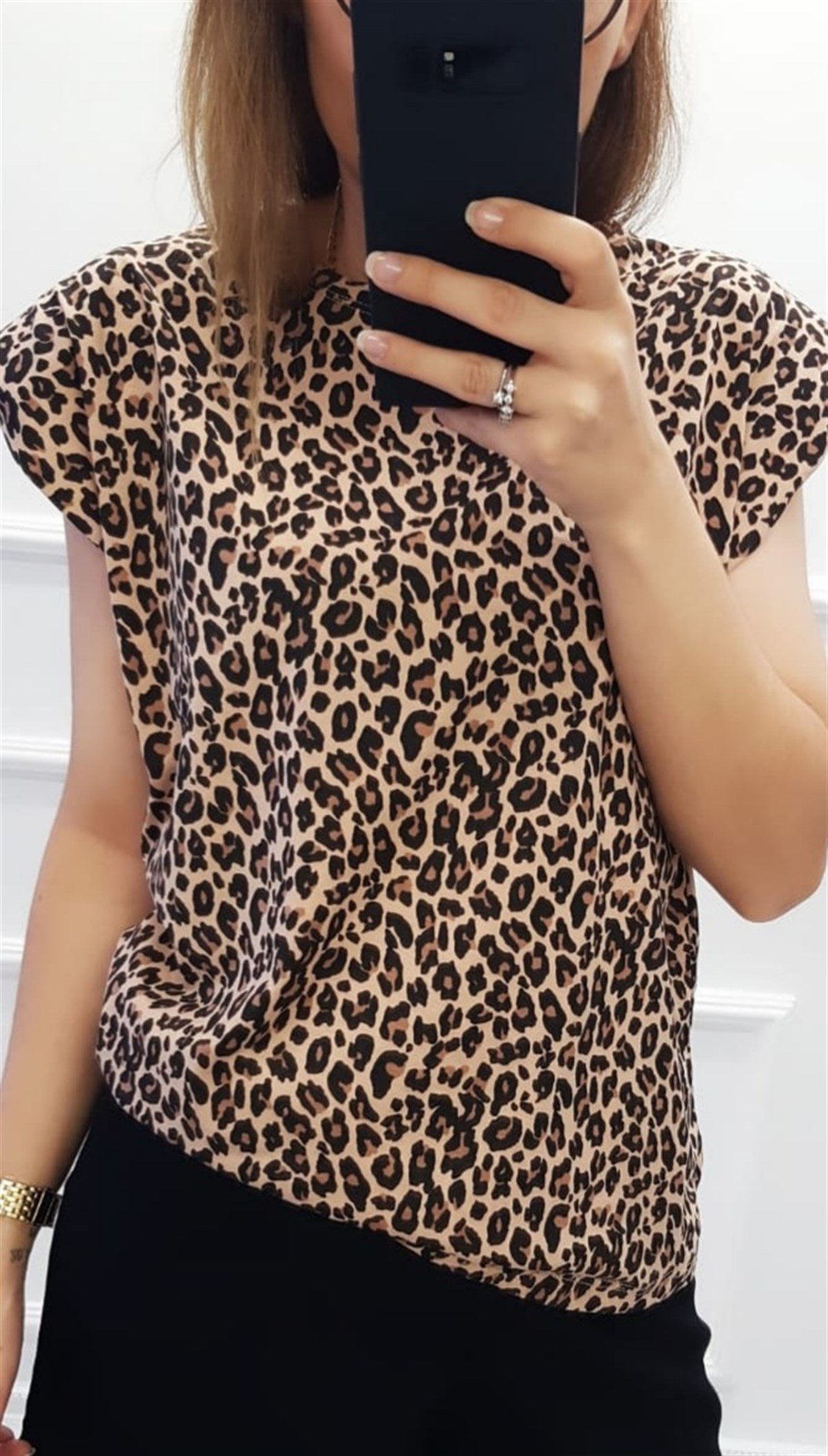 Vatkalı Leopar Tshirt