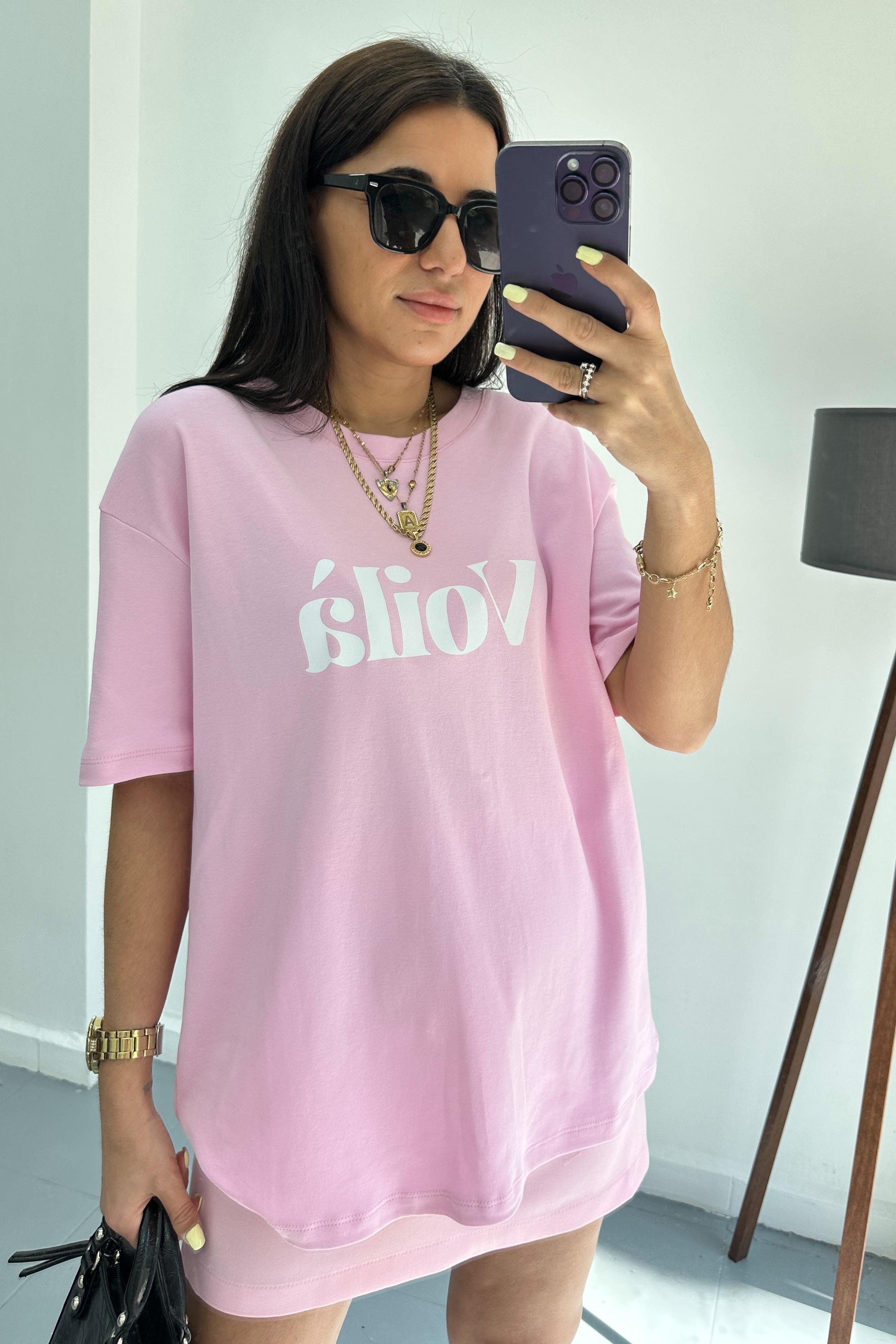 Voila Pembe TshirtTSHİRT