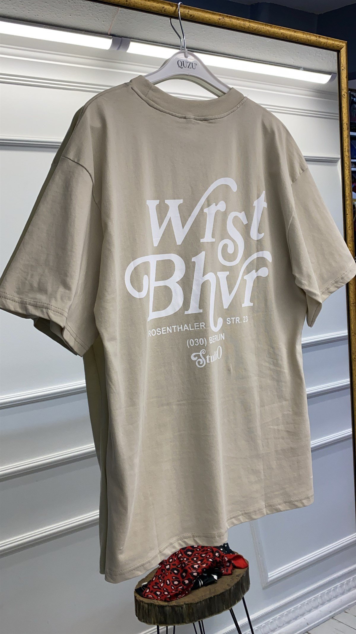 Wratbhvr Oversize Tshirt