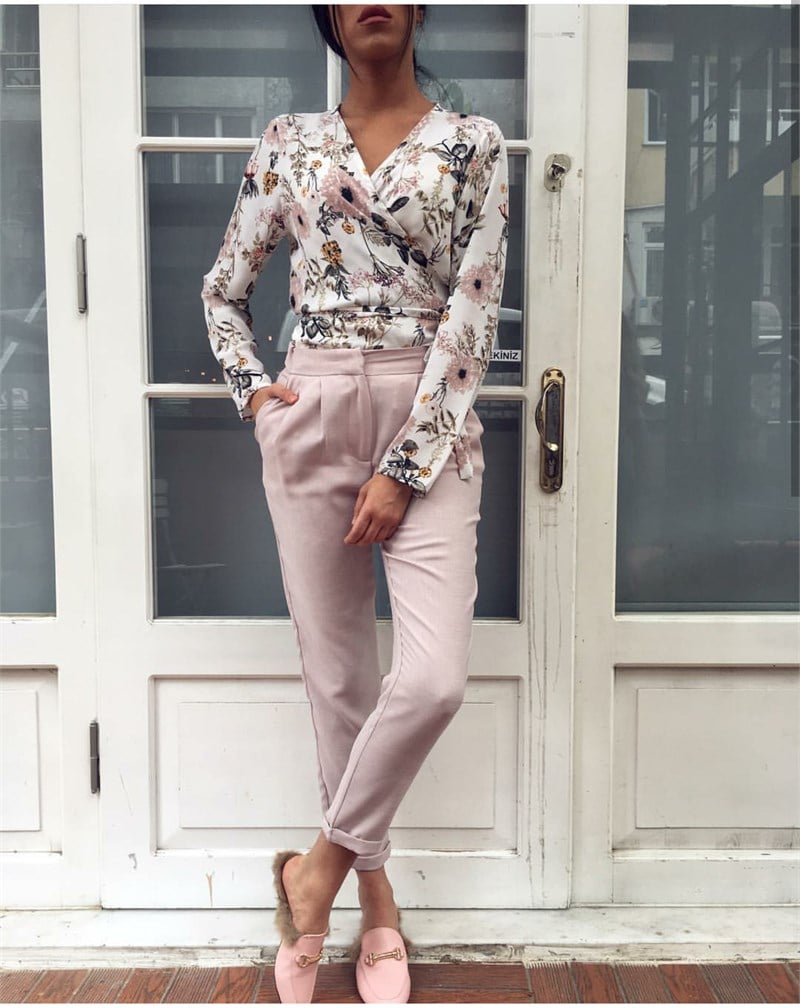 Yüksek Bel Havuç Pantalon