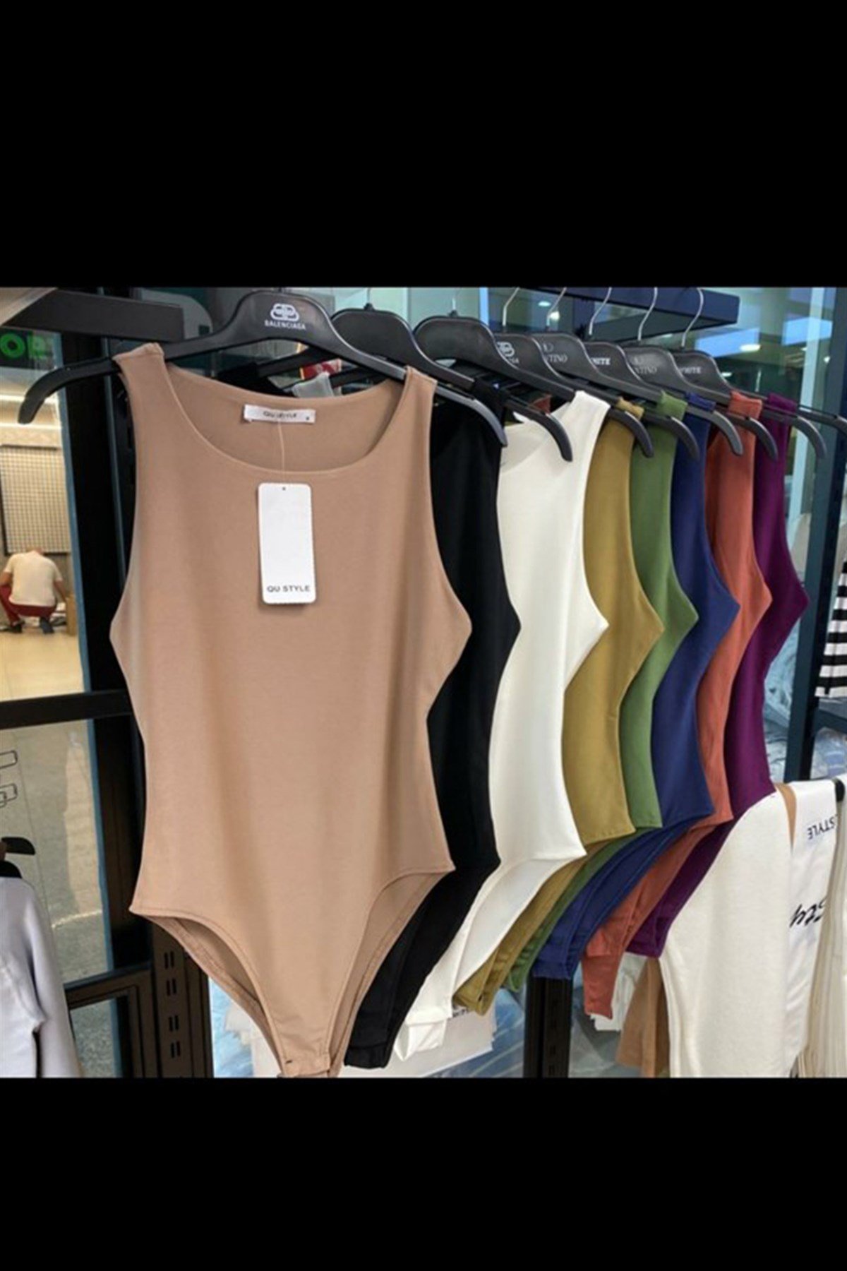 Yüzücü Model Çıtçıtlı BodysuitBLUZ