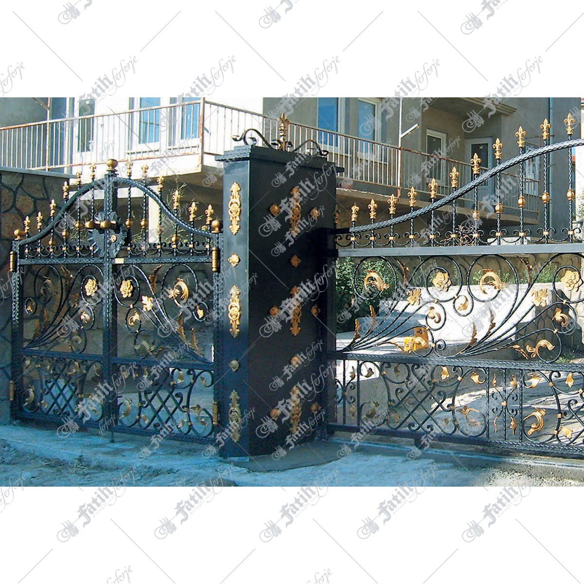 1027 KODLU FERFORJE KAPI | FERFORJE KAPILAR | Fatih Ferforje