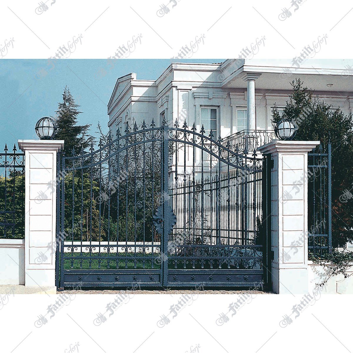 1036 KODLU FERFORJE KAPI | FERFORJE KAPILAR | Fatih Ferforje