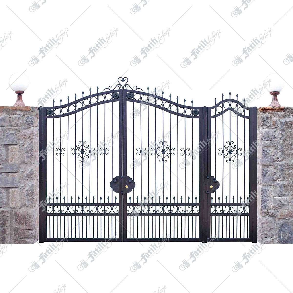 1048 KODLU FERFORJE KAPI | FERFORJE KAPILAR | Fatih Ferforje