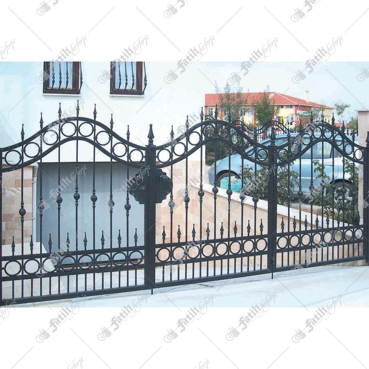 1250 KODLU FERFORJE KAPI | FERFORJE KAPILAR | Fatih Ferforje