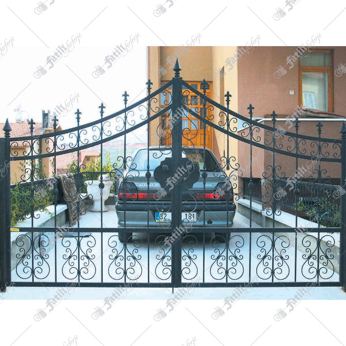 1251 KODLU FERFORJE KAPI | FERFORJE KAPILAR | Fatih Ferforje